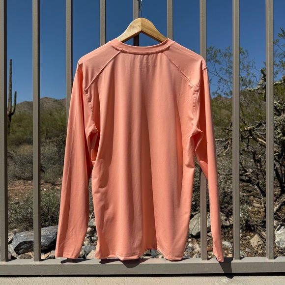 ⬇️💲Margaritaville NWTUPF 50 Coral Long Sleeve Shirt - Picture 5 of 9